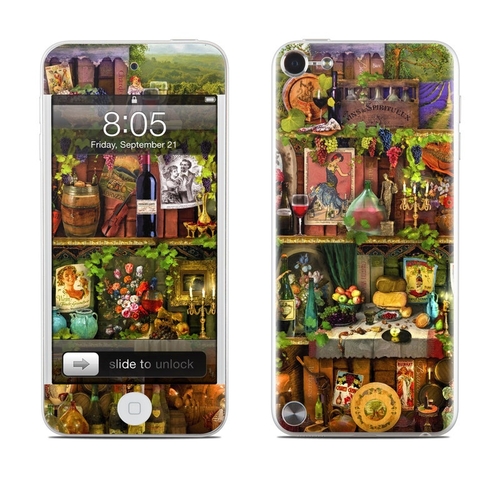DecalGirl AIT5-WINESHELF iPod Touch 5G Skin - Wine Shelf