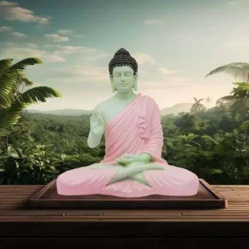 Lord Gautam Meditating Buddha Statue For Home Decor Idol Decorative