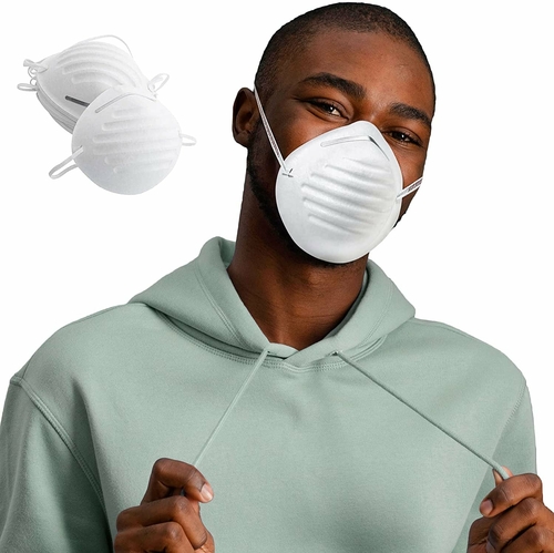 Dust and Particle Masks. Pack of 1000 Disposable Respirator with