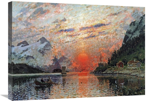 Global Gallery GCS-266947-30-142 30 in. A Fjord Art Print - Adelsteen 