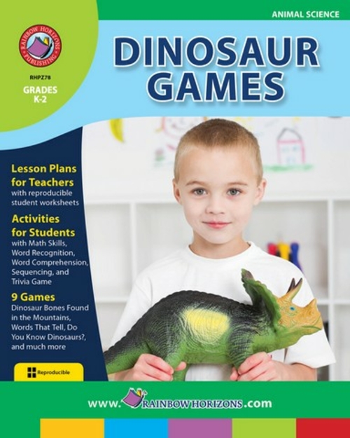 Rainbow Horizons Z78 Dinosaur Games - Grade K to2