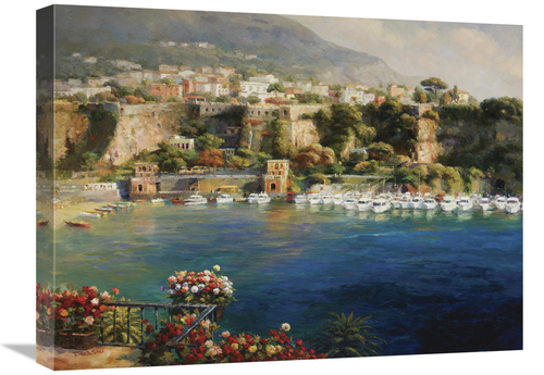 Global Gallery GCS-132596-1824-142 18 x 24 in. Italian Riviera Art Pri