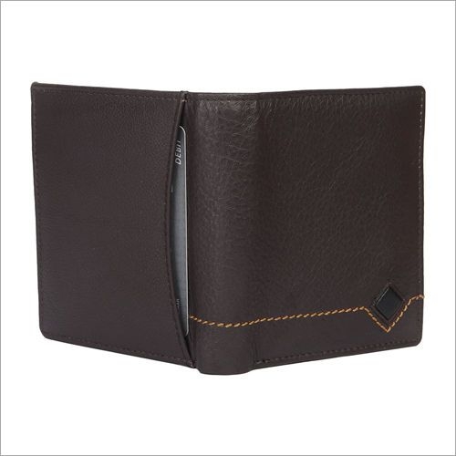 Mens Book Shape Leather Wallet