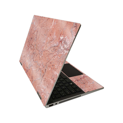 MightySkins GL-HPPX3601420-Pink Marble Glossy Glitter Skin for HP Pavi