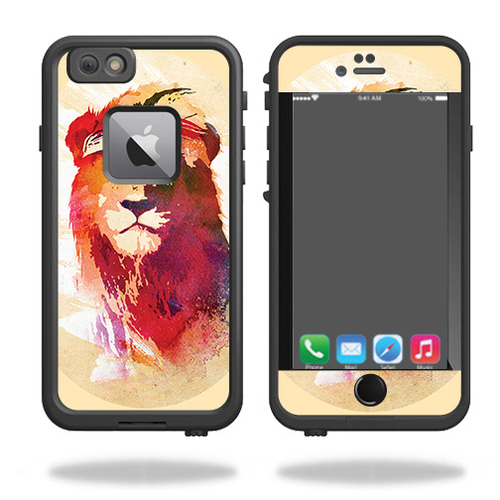 MightySkins LIFIP6PLFR-Gym Lion Skin for Lifeproof iPhone 6 Plus or 6S