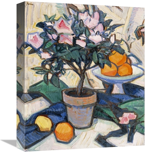 Global Gallery GCS-267004-16-142 16 in. Pink Azalea & Oranges Art Prin