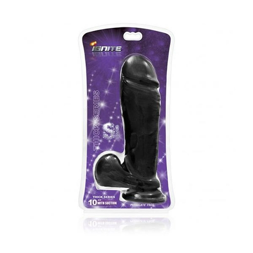 Thick Cock With Balls And Suction 10 Inch