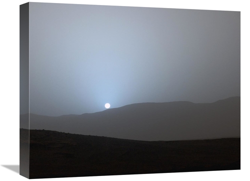 Global Gallery GCS-459308-1620-142 16 x 20 in. Martian Sunset in Gale 
