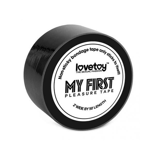 My First Non Sticky Bondage Tape Black