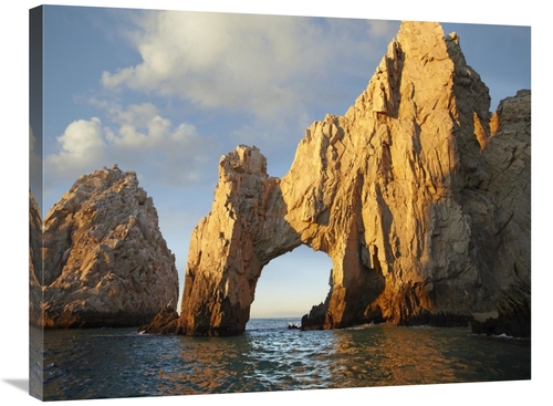 Global Gallery GCS-396225-2432-142 24 x 32 in. El Arco & Sea Stacks&#4