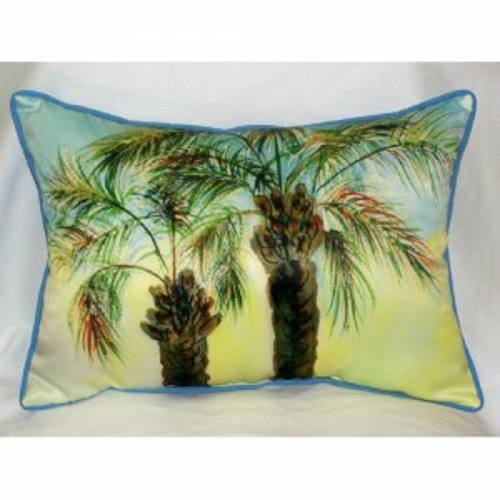 Betsy Drake ZP385 Betsys Palms Throw Pillow- 20 x 24 in.