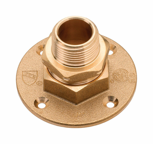 Home-Flex 4884110 0.5 in. Male Brass Termination Flange