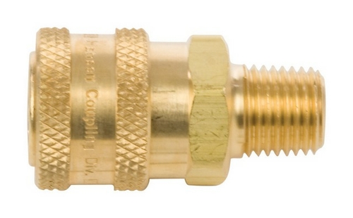 Forney 75126 0.25 in. 5000 PSI Male Socket Quick Coupler