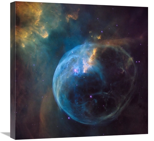 Global Gallery GCS-460936-2424-142 24 x 24 in. Bubble Nebula - NGC 763