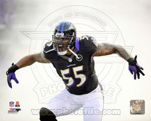 Photofile PFSAAPK23601 Terrell Suggs 2012 Action Sports Photo - 10 x 8