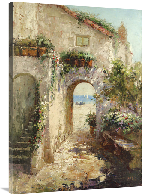 Global Gallery GCS-125950-40-142 40 in. Bernazza Arch Art Print - Fabi