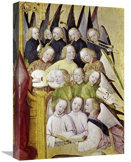 Global Gallery GCS-278432-22-142 22 in. Choir of Angels - Detail-Life 