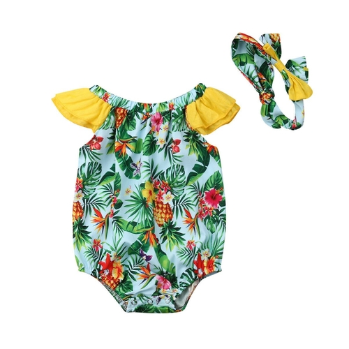Style Newborn Kids Baby Girl Summer