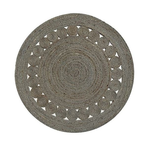 Dot Rose Grey Classic Rug 140Rnd