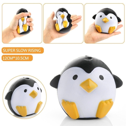 1pc Cute Penguins Stress Reliever Decor Toys Soft