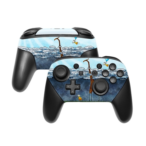 DecalGirl NSWP-ATCLOUDS Nintendo Switch Pro Controller Skin - Above th