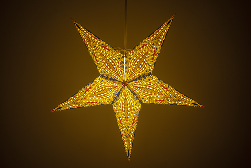 'Bohemia: California'  Hand Made Paper Star Lantern