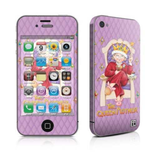 DecalGirl AIP4-QMOTHER DecalGirl iPhone 4 Skin - Queen Mother