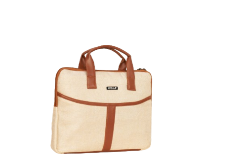 Comfortable Top Handle Laptop Sleeve (Size-30x20cm) (Color-BEIGE)