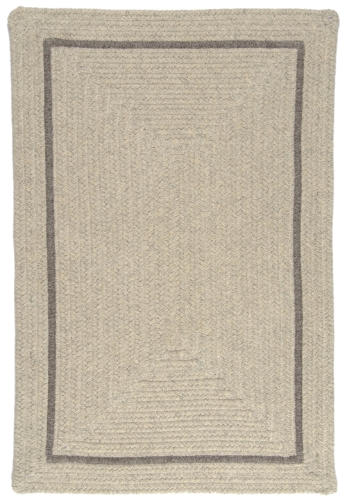 Colonial Mills EN31 5 x 7 ft. Shear Natural Rug, Gray