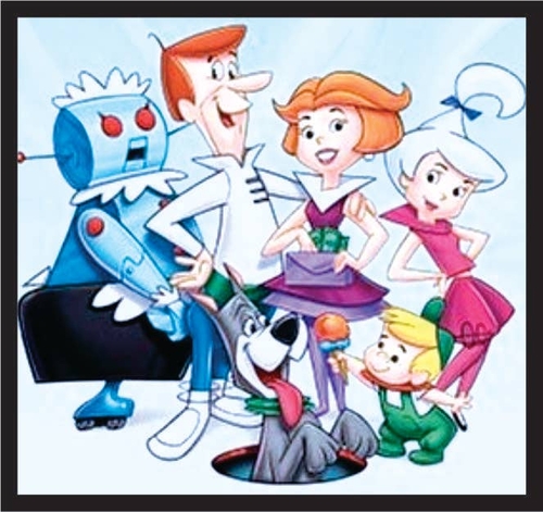 3 Inch Cloth  Patch The Jetsons Cast