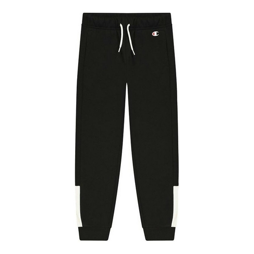 Long Sports Trousers Champion Rib Cuff Children Black