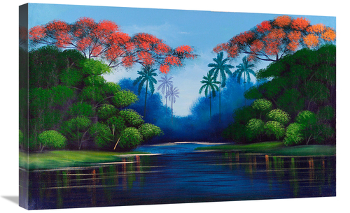 Global Gallery GCS-477331-2030-142 20 x 30 in. Water Way Art Print - F