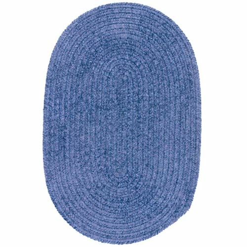 Colonial Mills Rug S501R096X132 Spring Meadow - Petal Blue 8 ft. x11 f