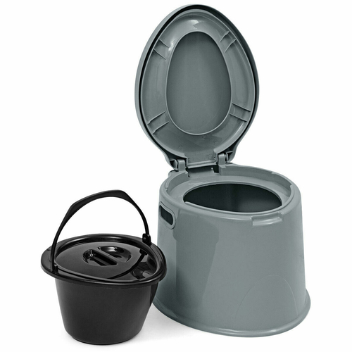 5L Portable Travel Toilet Compact Potty Loo Camping