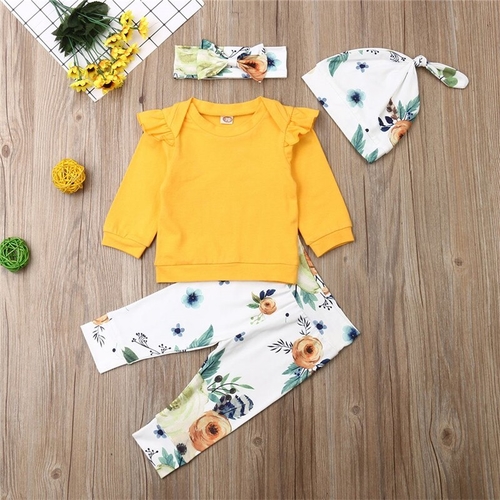 Pudcoco Autumn Cute Newborn kids Infant Baby Girls