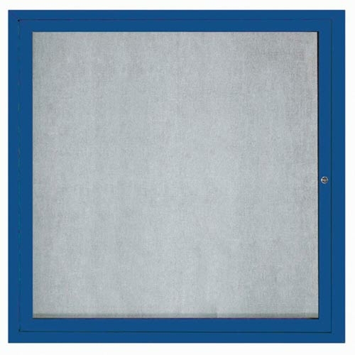 Main Aarco Products ODCC3636RIB Illuminated Outdoor Enclosed Bulletin Board image