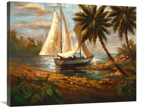 Global Gallery GCS-125266-2835-142 28 x 35 in. Setting Sail I Art Prin