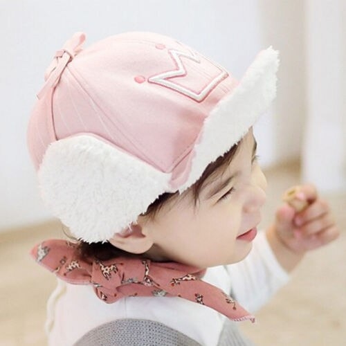 Cute Smile Face Baby Hat Cotton Toddler Cap Baby