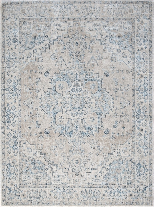 Noble GC_GEN7001 Ivory 7 ft. 10 in. x 10 ft. 3 in. Area Rug