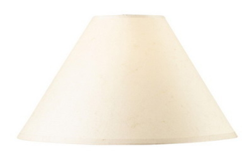 Cal LightingSH-1026-OW Round Paper Lamp Shade - Off White