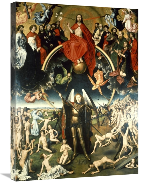 Global Gallery GCS-282507-30-142 30 in. The Last Judgement Art Print -