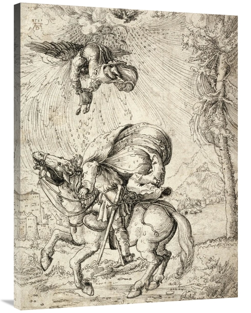 Global Gallery GCS-456082-3040-142 30 x 40 in. The Conversion of Saint