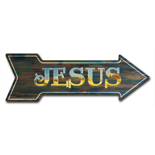 SignMission D-A-10-999794 10 x 30 in. Indoor & Outdoor Decor Direction