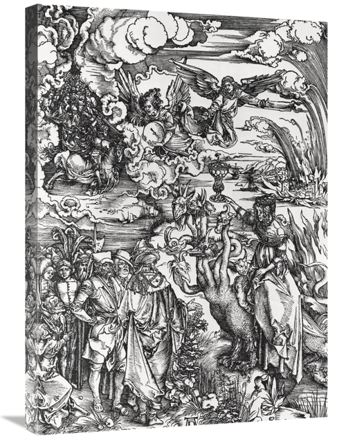 Global Gallery GCS-281997-30-142 30 in. The Beast with Two Horns Like 