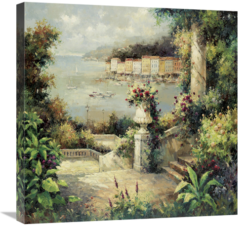 Global Gallery GCS-129797-2424-142 24 x 24 in. Marina Vista I Art Prin