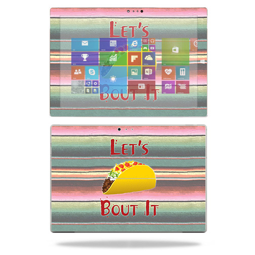 MightySkins MISURPR3-Lets Taco Bout It Skin for Microsoft Surface Pro 