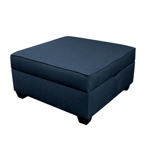 36 in. Storage Ottoman Convert - Deep Ocean