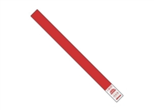 Tyvek WR101RD 0.75 x 10 in. Red Wristbands - Case of 500