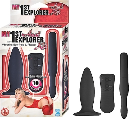 My 1st Anal Explorer Kit - Black