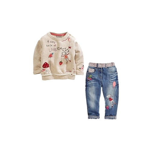 2017 Casual Cute Autumn Warm Toddler Baby Girls